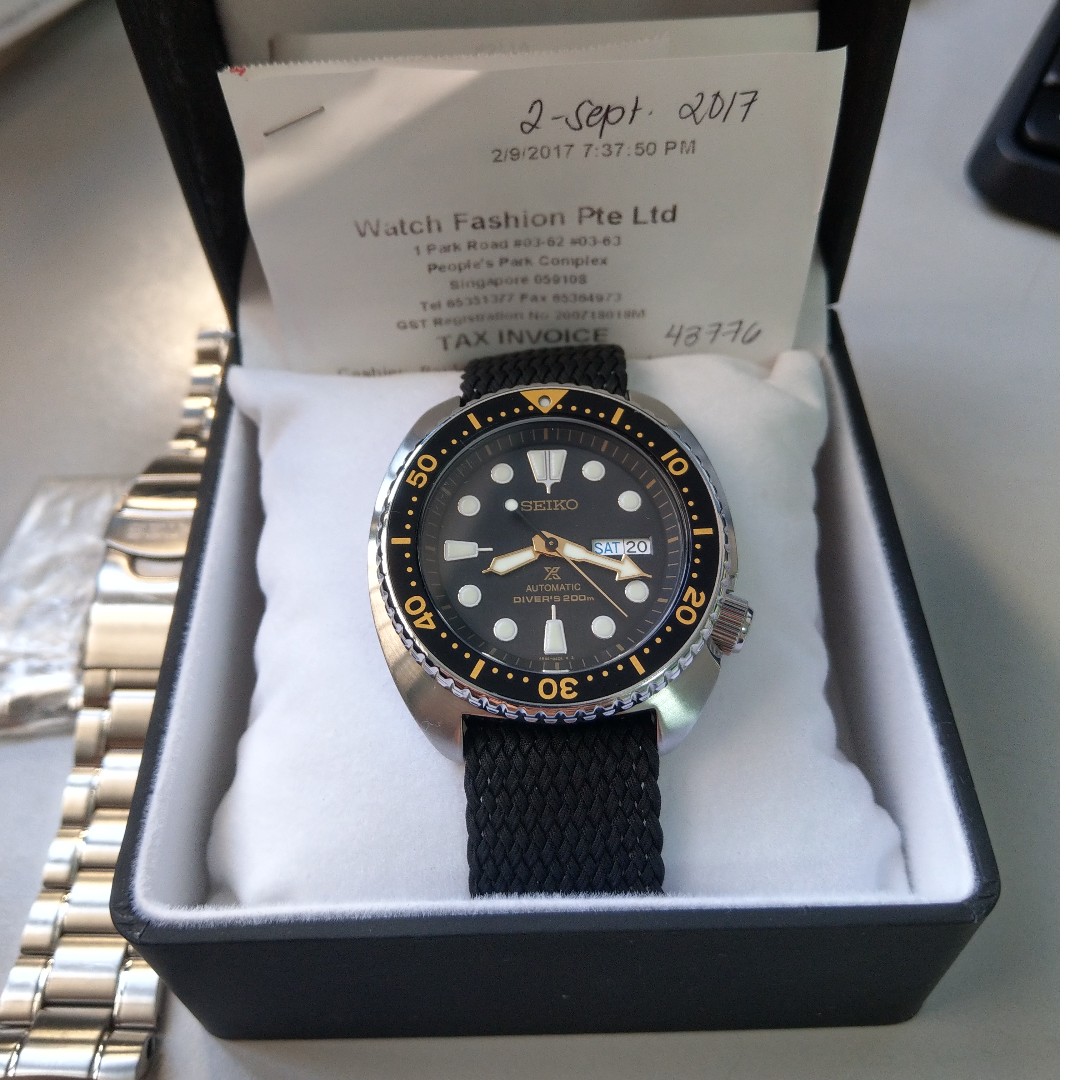 SEIKO PROSPEX TURTLE WATCH SRP775K1, Men's Fashion, Watches & Accessories,  Watches on Carousell