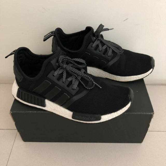 Sepatu Adidas Nmd R1 Black Reflective Original Men S Fashion