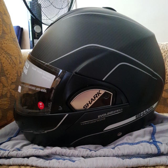 Shark Evoline Pro Carbon Series 3 BN size S Motorcycles