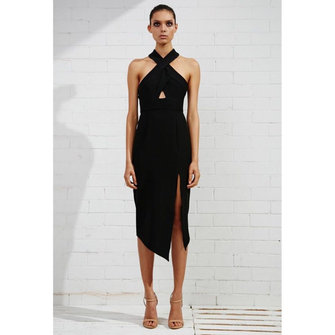 ruffle hem wrap dress