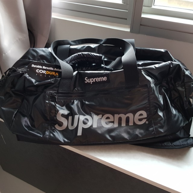 Supreme Duffle Bag Black Fw17 | Supreme and Everybody
