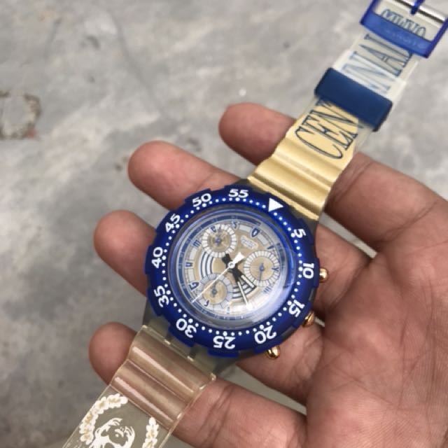Swatch Olympic Scuba Chrono Limited Edition, Luxury, Accessories on  Carousell