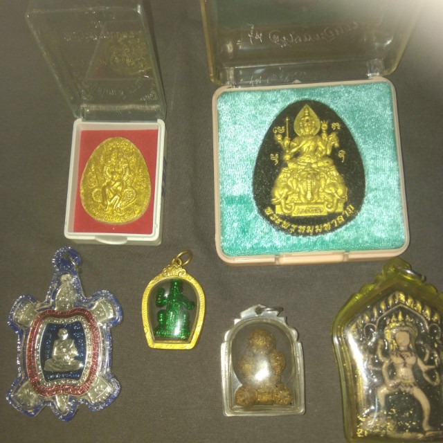 Thai Amulet, Hobbies & Toys, Memorabilia & Collectibles, Religious ...