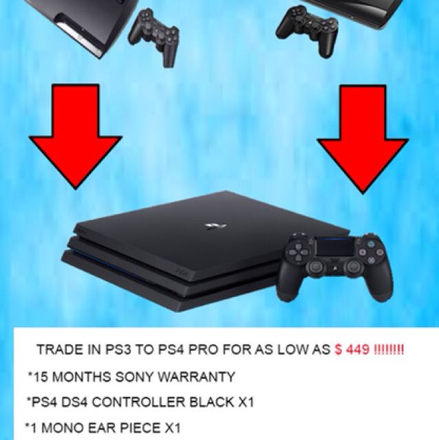 game ps4 pro trade in deal