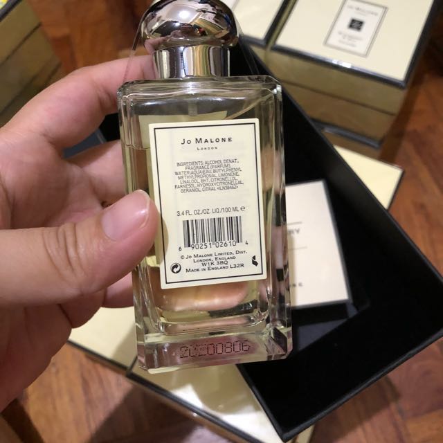 US Perfume Tester Jo Malone Blackberry & Bay, Beauty & Personal Care