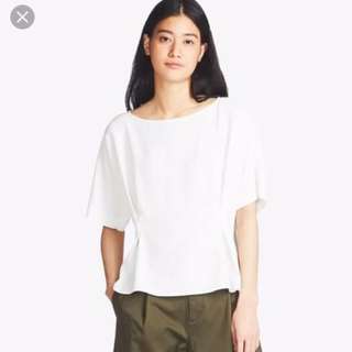New uniqlo drape shirt