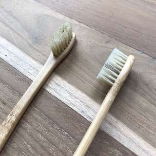 Boar Bristles Bamboo Toothbrush