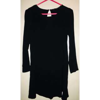 Mango Black Dress