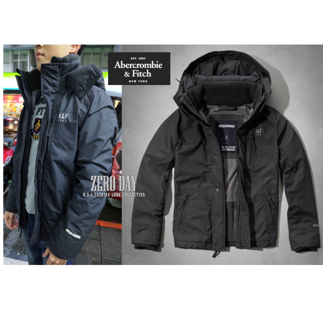 abercrombie and fitch all weather jacket