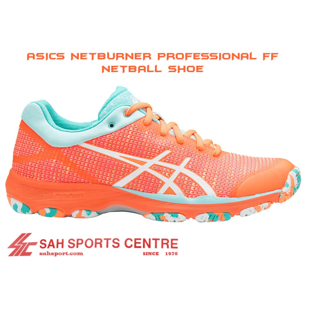 asics womens gel netburner professional ff netball shoes