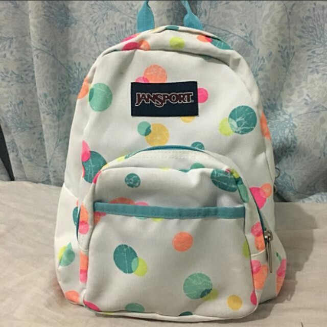 Authentic half pint jansport mini backpack, Women's Fashion, Bags