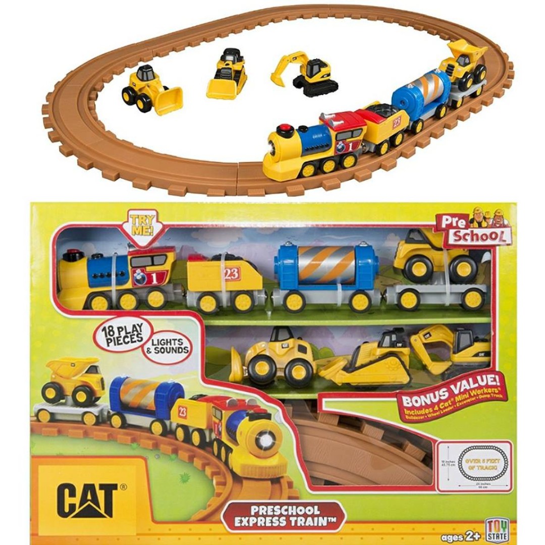 toy state caterpillar train