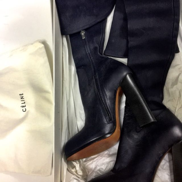celine high boots