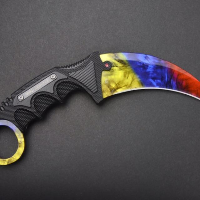 CSGO Karambit Knife (real), Video Gaming, Gaming Accessories, Cases