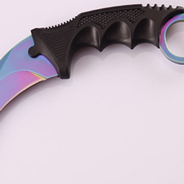 CSGO Karambit Knife (real), Video Gaming, Gaming Accessories, Cases