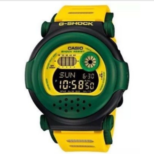 G shock yellow green discount