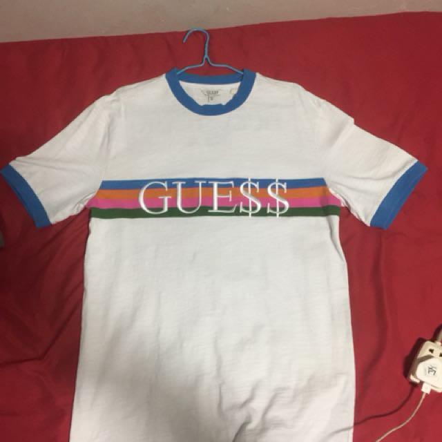 guess ringer tee