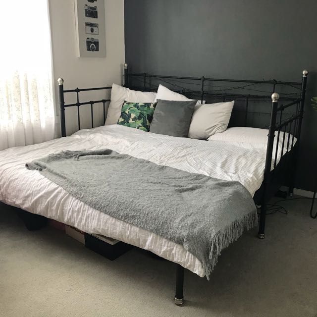 Ikea Extendable Bed Frame Home Furniture Furniture On Carousell