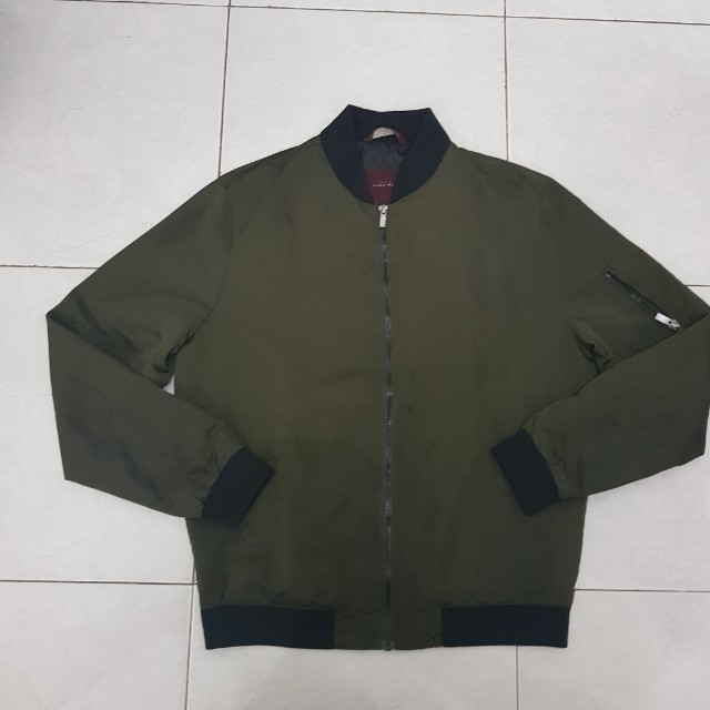 Jaket bomber jokowi zara discount