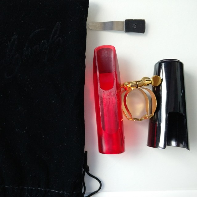 Alto saxophone Jody jazz norteno size 6 mouthpiece with original H