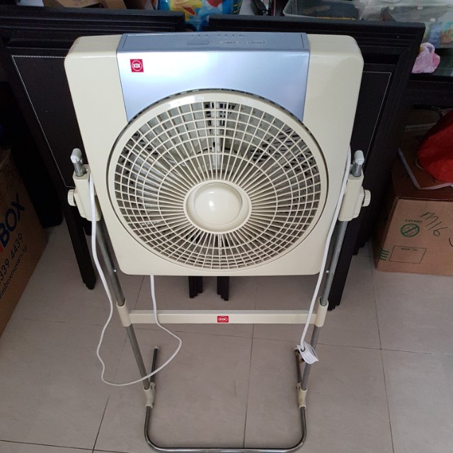 Kdk Box Fan C3tr3 Tv Home Appliances Air Conditioners Heating On Carousell