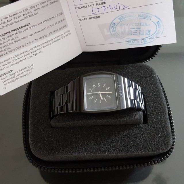 Levis Men Watch Stainless Steel Quartz Men s Fashion Watches