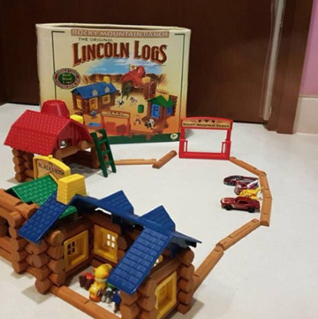 Lincoln logs clearance rocky mountain ranch