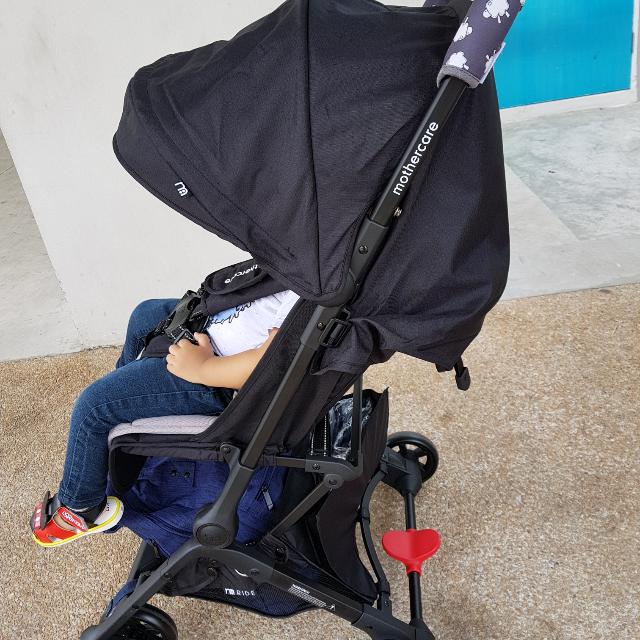 mothercare ride stroller blue