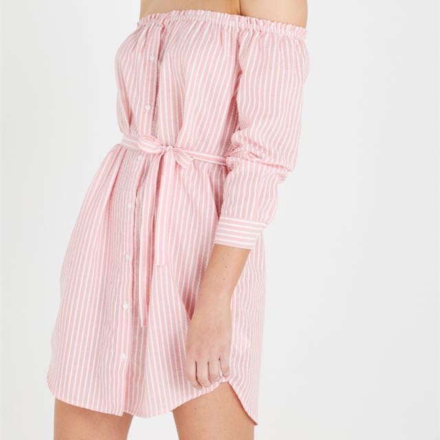 cotton on pink dress