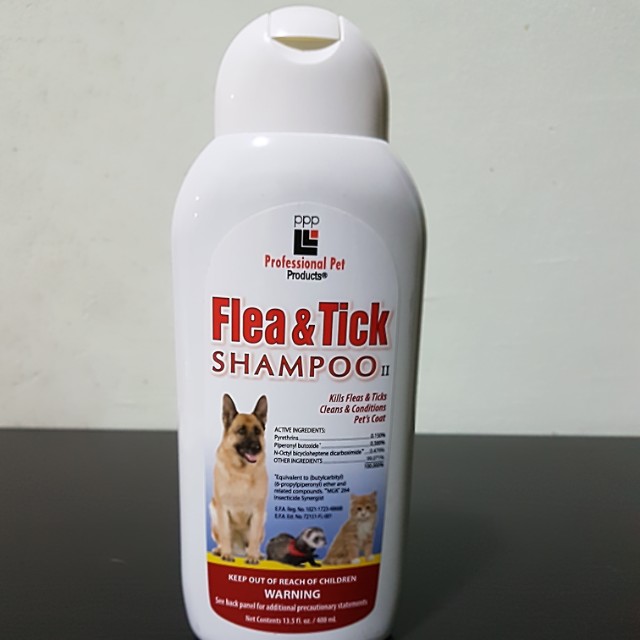 Professional pet products hot sale flea and tick shampoo