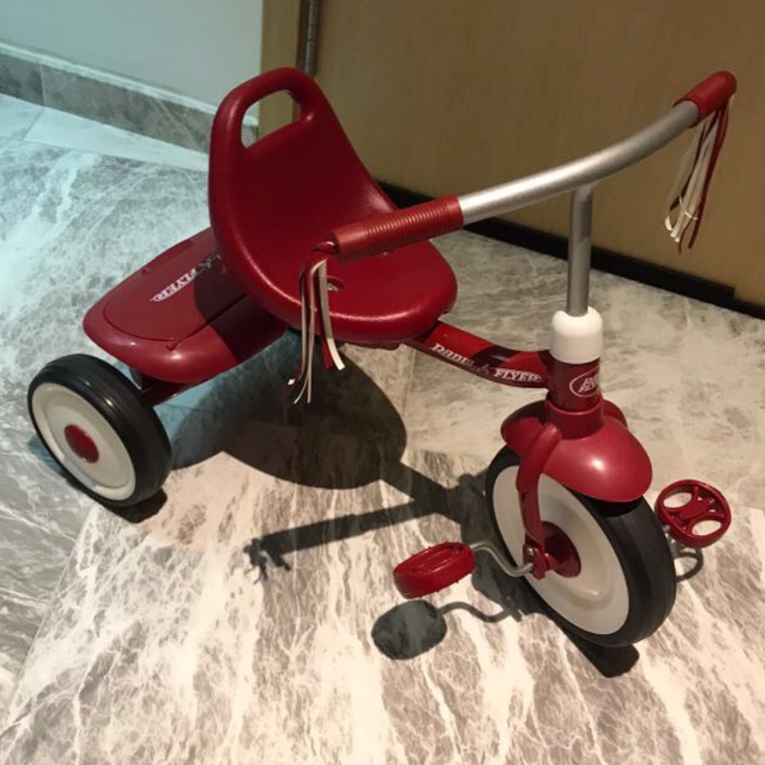 radio flyer fold and go tricycle
