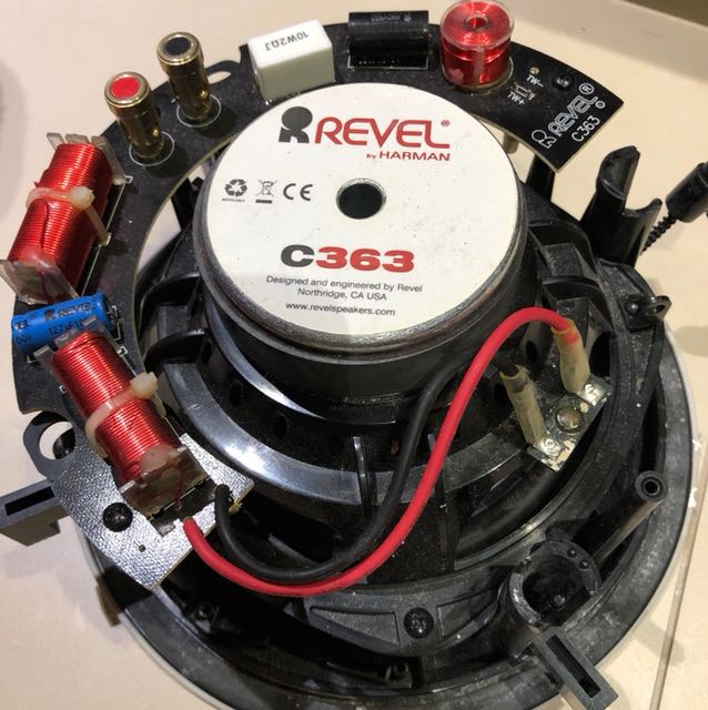Revel C363 ceiling speakers X 1pair, Audio, Soundbars, Speakers
