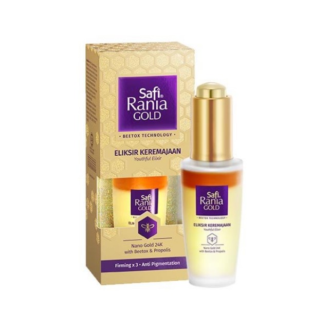 Safi Rania Gold Eliksir Keremajaan 29g Serum Health Beauty Skin Bath Body On Carousell