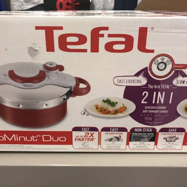 Tefal clipso minut duo 5l best sale