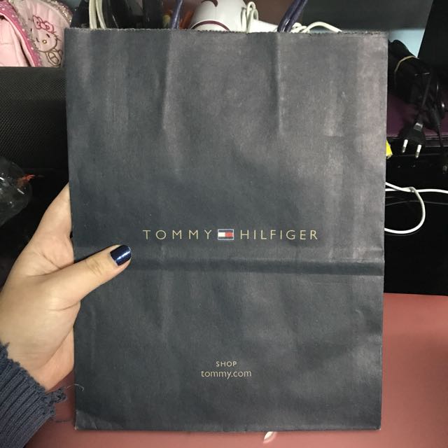 paper bag tommy hilfiger