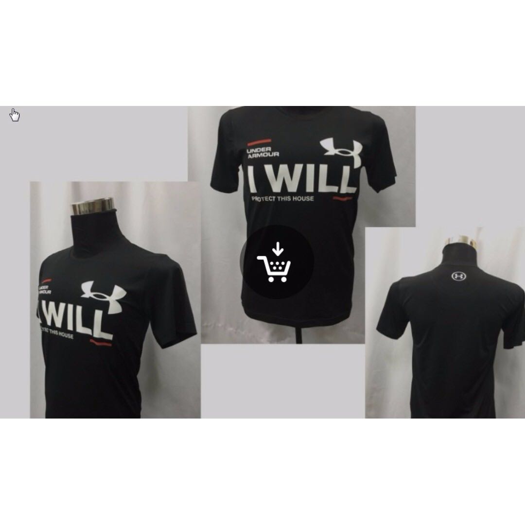 under armour dry fit t shirt