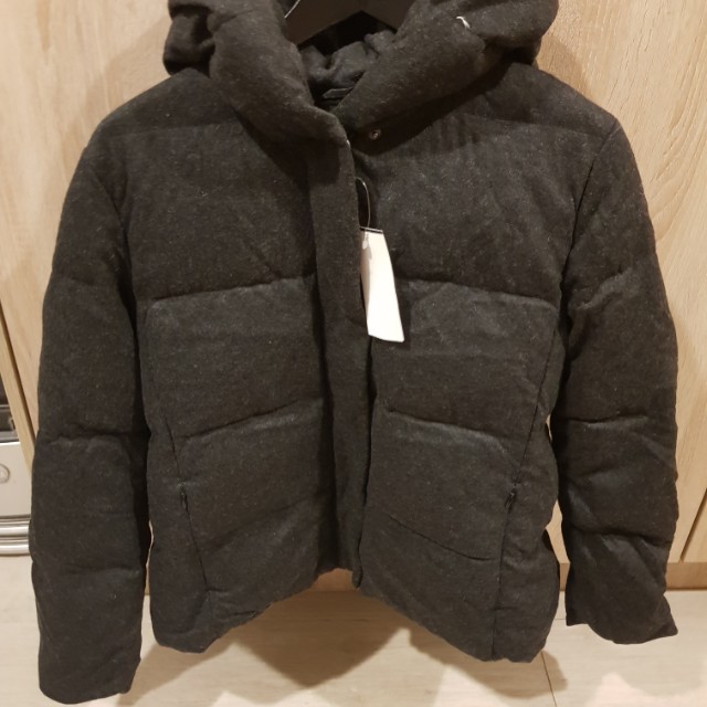 Uniqlo Women s Wool Blend Down Jacket Women s Fashion Coats