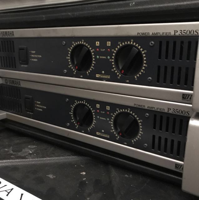 Yamaha P3500S Power Amplifier, Audio, Other Audio Equipment on Carousell