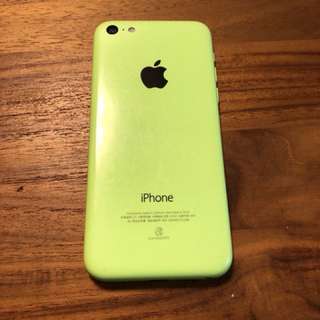 85%new iPhone 5c 蘋果綠 八五成新 附充電線