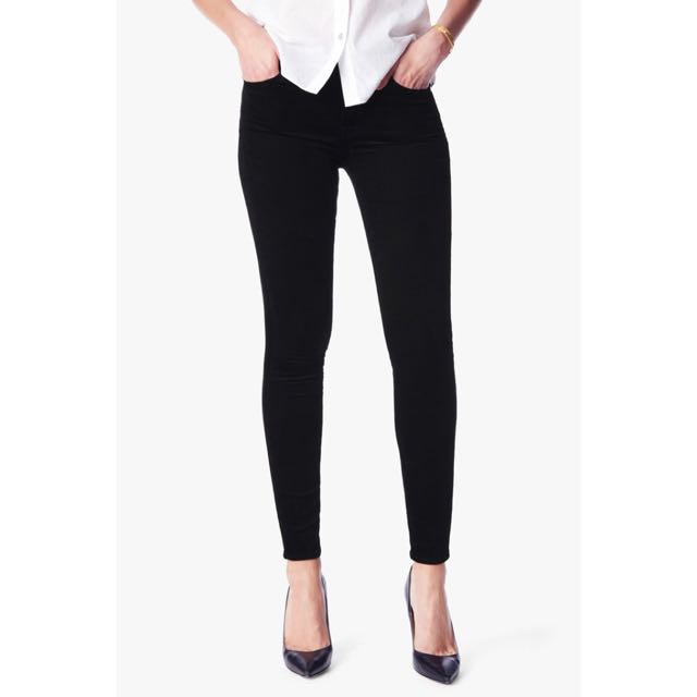 black skinny cords womens