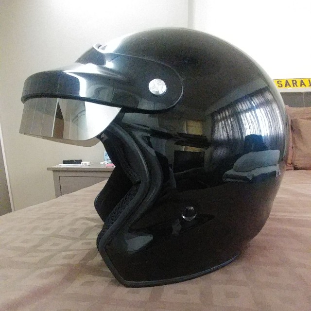 Arctic Cat Open Face Helmet Car Accessories On Carousell
