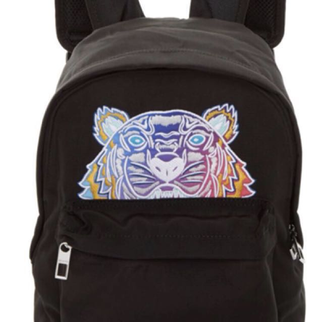 Authentic Kenzo Backpack Small Limited Rainbow edition sold out in Kenzo stores Luxury Bags Wallets on Carousell