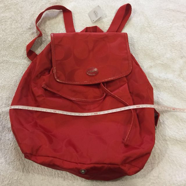 BNWT Coach Foldable Backpack
