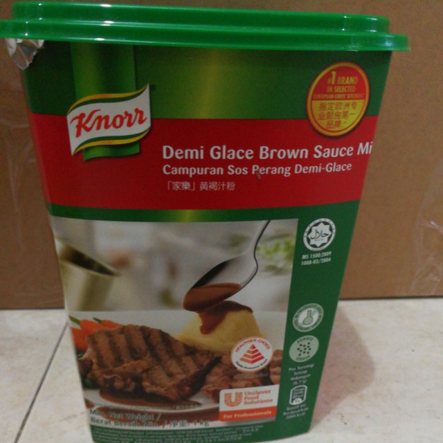 Demi Glace Brown Sauce Mix Food Drinks Spice Seasoning On Carousell