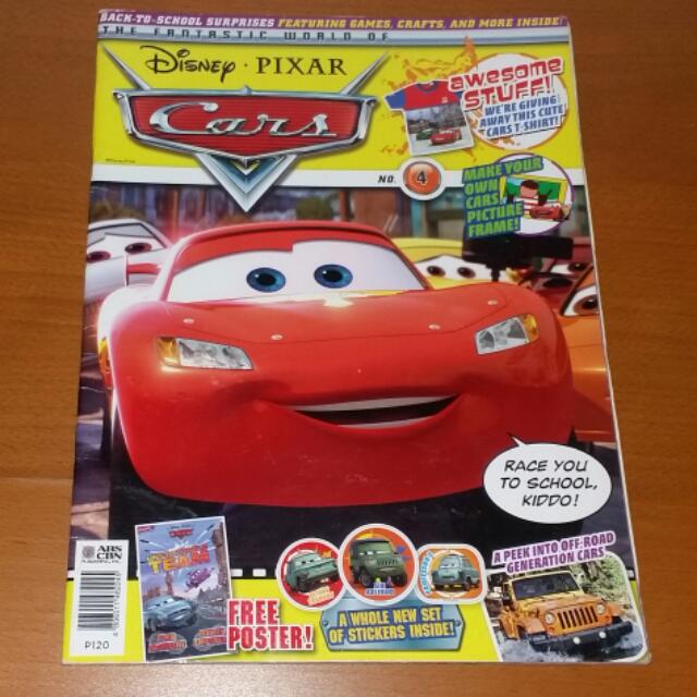 Disney Pixar Cars Magazine #4, Hobbies & Toys, Books & Magazines ...