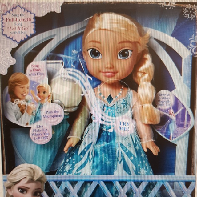 frozen sing along doll