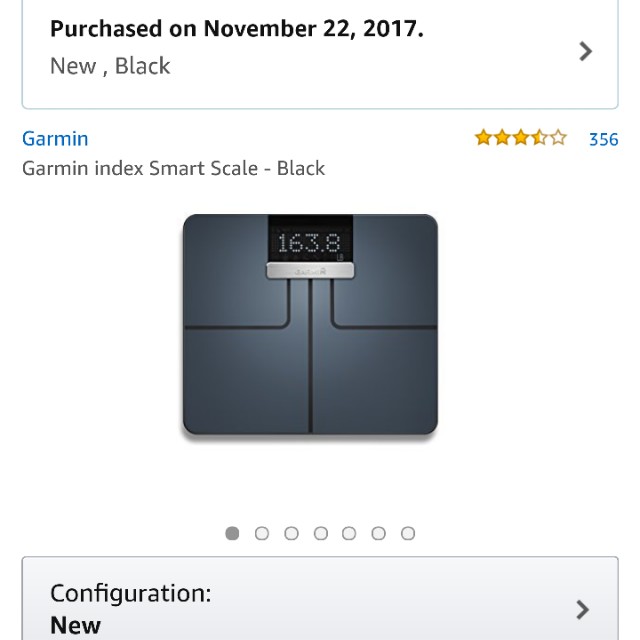 garmin index smart scale black