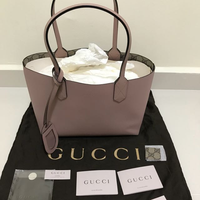 Reversible gg medium tote 2025