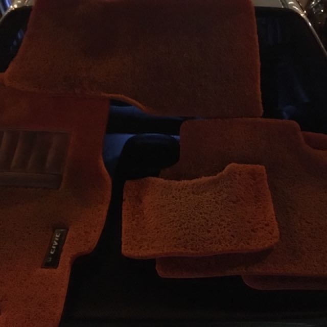 Honda Ek4 Sir Red Color Car Mats Car Accessories On Carousell