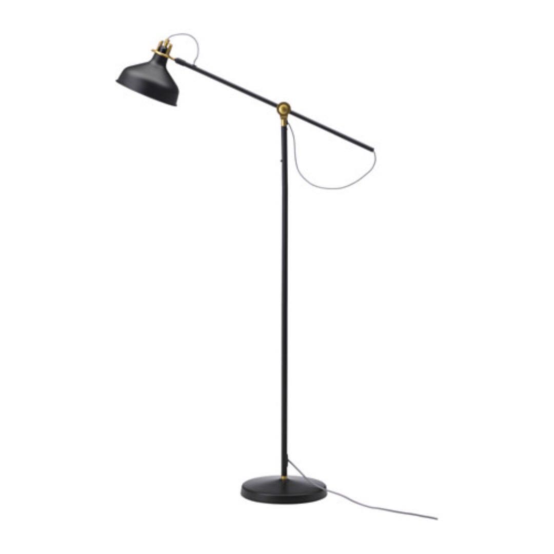 Ikea Ranarp Floor Lamp In Black Home Furniture Others Photo